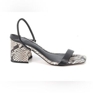 Marc Fisher reptile print sandals